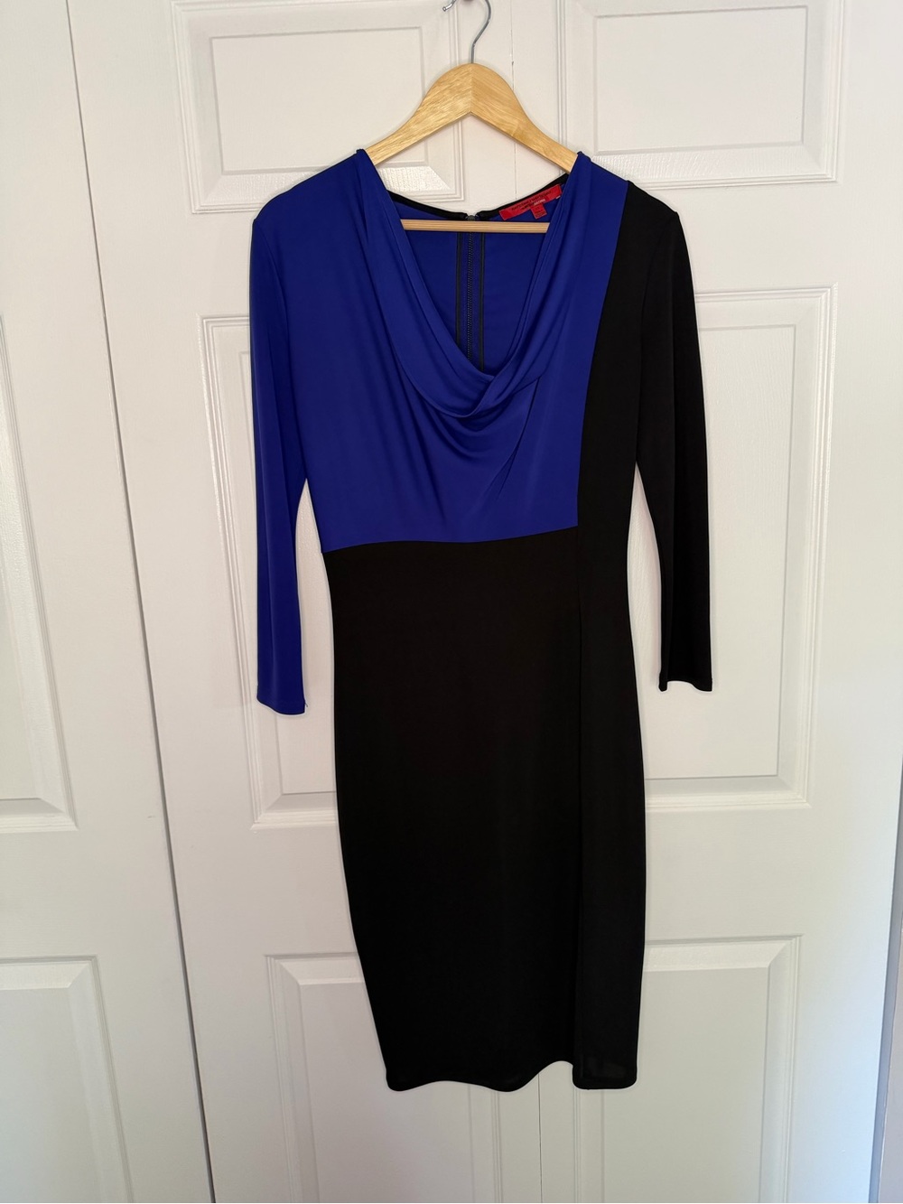 Narciso Rodríguez x Designation Dress Womens Size XS Color Block Minimalist 80’s
